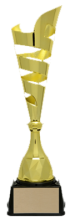 Gold plastic cup