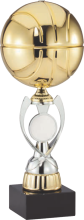 Metal Basketball w/ Marble Base