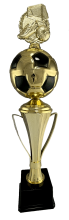 Calcio Soccer Trophy with Figure