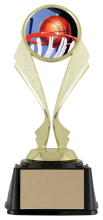 Bullseye Basketball Trophy