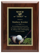 Golf Activity Plaque