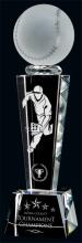 Vapour Baseball Optic Crystal Award