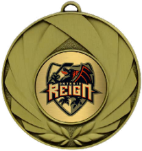 2&quot; Falcon Insert Medallion - Gold