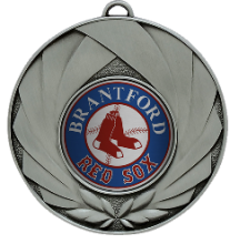 2&quot; Falcon Insert Medallion - Silver