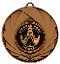 2&quot; Falcon Insert Medallion - Bronze