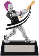 Male Manga Baseball Player Resin