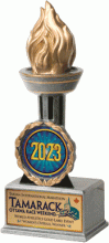 Victory Torch Resin 2&quot; Holder