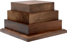 Walnut Finish Base