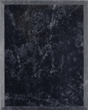 Black marble plaque