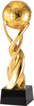 13 1/4&quot; Golden World Award