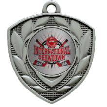 2&quot; Defender Insert Medallion - Silver