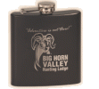 Black Laser-able Flask