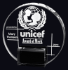 Marquis Circle Optic Crystal Award