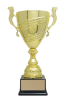 Gold metal cup