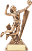 Check Mate Female Volleyball Resin