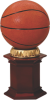 12" Podium Basketball Resin