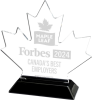 Snap-in Acrylic Maple Leaf Award