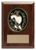 Hockey Blow-Out Plaque, F