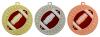 Football Sunray Sculptured Iron Medal