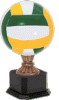 Volleyball Champion Trophy - Black Base