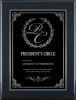 Piano Finish Carbon Fiber Plaque with a Plate