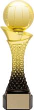Volleyball Valour Series Gold / Black Trophies