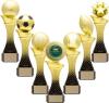 Valour Series Gold / Black Trophies