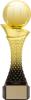 Volleyball Valour Series Gold / Black Trophies